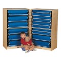 Jonti Craft 0608JC Birch Fold N Lock Mat Storage