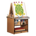Jonti Craft 0289JC Birch 2 Station Easel Center