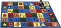 Joy Carpets 1428-C Around the Block Rug 5' 4" x 7'8"