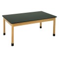 Diversified P7116K30N Plain Apron Epoxy Resin Top 42 x 48 Science Table