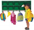 Jonti Craft 0770JC Rainbow Accents Coat Locker Large Wall Mount without Trays