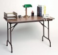 Correll CF2436MK Melamine Top Folding Table  24 inch by 36 inch