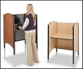 Hi Lo Adjustable Height Computer Carrel Smith Carrel 02285