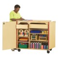 Jonti Craft 9511JC Birch Mega Supply Cabinet 45 W