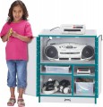 Jonti Craft 3305JCWW Rainbow Accents Media Cart Lockable