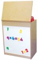 Wood Designs Big Book Display and Storage with Magnetic Markerboard WD54100