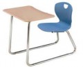 Scholar Craft 3700 Series Combination Desk with Laminated Top 18 Seat Height