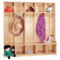 Wood Designs Maple 5 Section Offset Seat Locker WD51020