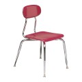 Scholar Craft 183 Solid Plastic Stack Chair 13 1/2"