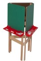 Wood Designs 3 Way Easel with Chalkboard WD18600