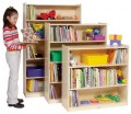 Steffy Wood SWP1365 Book Case with Adjustable Shelves (Shown with all three options).