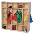 Wood Designs 10 Section Double Sided Locker WD51300