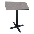 Correll BXB42S Square Stool Height Café Table 42 Inch Square