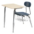 Scholar Craft 685 SPBR Combo Desk Solid Plastic Top