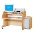 Jonti-Craft 0346JC Birch Adjustable Height Computer Desk