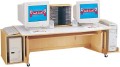 Jonti-Craft 0348JC Computer Table 60 inch White