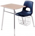 2918 Millennium Series Combination Desk with Book Basket