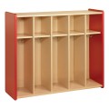 Five Section Preschool Height Lockers with Step Tot Mate 2425A