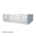 Safco 4970 Facil Flat File Closed Base