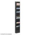 Safco 4322 Steel Magazine Rack 23 Pocket
