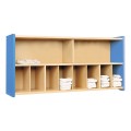 Tot Mate 1336A Diaper Wall Storage with Pearl Laminate Interior Assembled