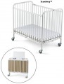 Stowaway Compact Steel Folding Crib by Foundations 1231090