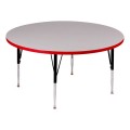 Correll A42-RND Activity Table with Color Edge Band 42 Round