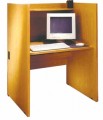 Study Computer Carrel Base LC36 Ironwood Manufacturing