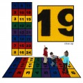 Flagship NBLO98 Number Blocks Carpet 8 x 9