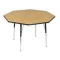 Scholar Craft MDFOC48 Activity Table with Herculene Edge 48 Octagon