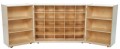 Wood Designs 25 Tray Tri Fold Storage without Trays WD25509