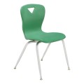Scholar Craft 1618 Accolade Polypropylene Stack Chair 18" Seat Height