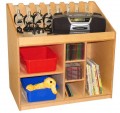 Wood Designs Mobile Listening and Storage Center WD18150