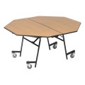MOC60-Mobile Cafeteria Table - Octagon (60" Diameter)