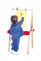 Wood Designs Double Adjustable Easels with Markerboard WD18925