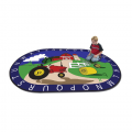 Flagship FARM69 Farm Hunt Rug 6 by 9 feet