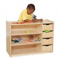 Wood Designs Storage Center with Drawers WD14475