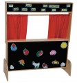 Wood Designs Deluxe Puppet Theater with Flannelboard WD21652
