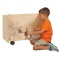 Wood Designs Block Storage 3 Sided WD17000 (Blocks sold separately).