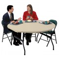 KI Duralite DLR72 Lightweight 72 inches Round Folding Table