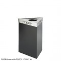 Safco 9550 Trifecta Recycling Receptacle 26 Inches