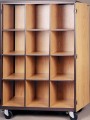 Mobile 1000 Series Closed Cubical Storage with Locks 1044-CL Ironwood Manufacturing