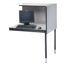Smith Carrel Inc Computer Carrel Adj Ht Add-on 01395