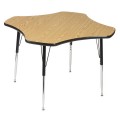 Scholar Craft MDFCL48 Activity Table with Herculene Edge 48 Clover