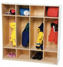 Wood Designs 4 Section Locker WD15000