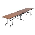 MT1036-Rectangle Mobile Cafeteria Table (36" W x 10' 1" L)