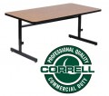 Correll CSA2448 High Pressure Top Adjustable Height Computer Table 24 x 48 