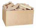 Wood Designs Block Storage with 4 Sides WD17100