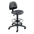 Safco 3406 Precision Vinyl Extended Height Chair with Footring