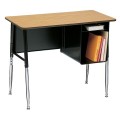 Scholar Craft 1560 FB Master Scholar Desk with Metal Book Box Laminated Top